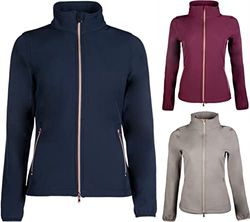 HKM Lily Softshell jas wijnrood S