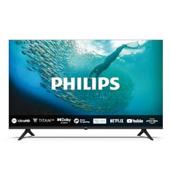 Philips 65PUS7009 4K LED Smart TV - Display 65’’ con piattaforma Titan OS Pixel Precise Ultra HD e Dolby Atmos Sound, funziona con Alexa e Google Voice Assistant – Nero