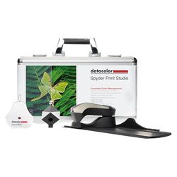 Datacolor Spyder Print Studio Kit, Versione 2024 – SpyderPro Calibratore Monitor, Spyder Print e Spyder Cube – Kit di Gestione Colori per Fotografia