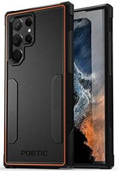 Poetic Neon-serie hoesje ontworpen voor Samsung Galaxy S22 Ultra 5G 6,8 inch, dubbellaags zwaar belastbaar, robuust, lichtgewicht slank schokbestendig beschermhoesje 2022 hoesje voor Galaxy S22 Ultra