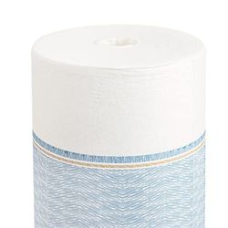 "Tête-À-Tête" Pré. 120Cm (20 Feu.) 'Like Linen - Azur' 70 G/M2 0,40X24 M Blanc/Bleu Spunlace