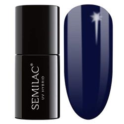 SEMILAC 088 Blue Ink Nail UV Gel Polish | Long Lasting and Easy to Apply | Soak off UV/Led | Perfect for Home and Professional Manicure and Pedicure 7 ml