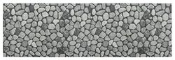 WENKO Beige 65 x 200 cm Bath Mat Kitchen Mat Plastic 65 x 0 x 200 cm