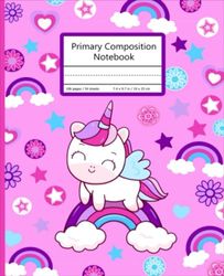 Primary Composition Notebook: Creative Primary Story Journal With Dotted Midline And Picture Space For Grades K-2