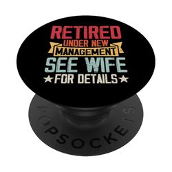 Jubilado bajo nueva dirección Ver esposa PopSockets PopGrip Adhesivo