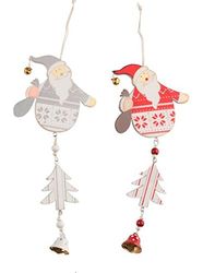 Christmas Gifts 98811 Christmas Hanging Ornament with Bell, 15 cm
