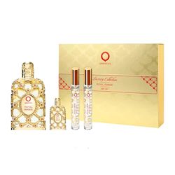 Royal Amber by Orientica for Women - 4 Pc Gift Set 2.7oz EDP Spray, 7.5ml EDP Spray, 2 X 10ml EDP Spray