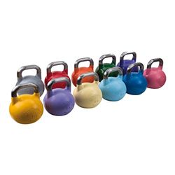 JK FITNESS Diamond, Kettlebell Olympiska 18 kg Unisex Vuxen, lila, Unik