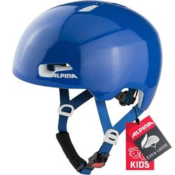 ALPINA Unisex - Kinderen, HACKNEY Fietshelm, blue gloss, 51-56 cm
