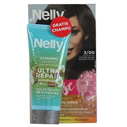 PARAFARM Nelly Creme Intense Teinture 3/00 Marron foncé + C, Neutre, Estándar