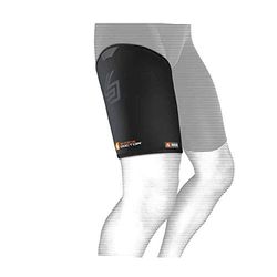 ShockDoctor Bandage voor volwassenen, dijbeen, zwart, XXL