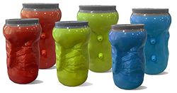 Croci Verfrissend speelgoed voor honden, Fresh Buzzy, van rubber, om te vullen met water en invriezen of voor gebruik in de koelkast leggen, 11,5 x 6,5 cm – 170 g