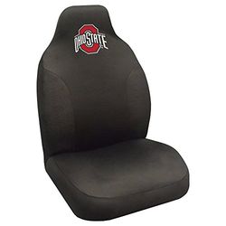 FANMATS - 15047 NCAA Ohio State University Buckeyes Polyester Seat Cover, 20"x48"