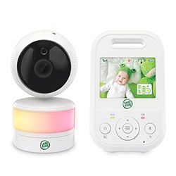 LeapFrog LF2513 Video Baby Monitors No WiFi, IPS LCD Screen 2.8 inch Pan & Tilt Baby Monitors, Night Vision, 300 Meters Distance, Long Battery Life 12 Hours, Temperature Sensor