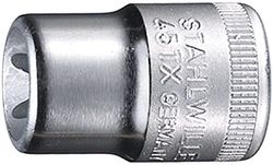 Stahlwille STW45TXE14 45TXE14 Torx Socket 3/8" Drive E14, Zilver