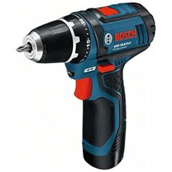 BOSCH 0601868109 - Atornillador a batería GSR 12V-15 Professional. 12V 17.9x17.8cm 0,95 kg. 2 Velocidades. 0-350/1.300 rpm. 30/13Nm.