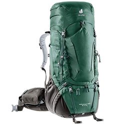 DEUTER Aircontact Pro 55+15 SL Vandringsryggsäck, Seagreen, Coffee, 70 liter