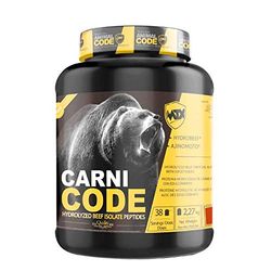 MTX nutrition CARNICODE [2,27Kg] 5Lbs. Vainilla - Hidrolizado PREMIUM de Proteína Aislada de Carne Magra de Ternera [HYDROBEEF] especialmente eficaz para la recuperación