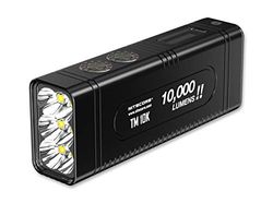 Nitecore Unisex - Adulto TM10K Lampade, Nero, 11 cm
