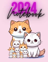 Kitty notebook: Gatitos