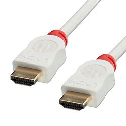 LINDY 41412 HDMI High Speed kabel wit 2m