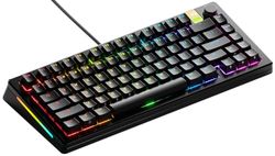 Glorious Gaming GMMK 3 PRO HE (75%): klawiatura z Rapid Trigger, efekt Halla, aluminiowa obudowa, odpytywanie 8K, przełączniki magnetyczne MX i HE z hot swap, system uszczelek, USA QWERTY - Czarna