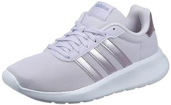 adidas Lite Racer 3.0 Shoes, Sneaker Donna, Silver Dawn Ftwr White Silver Violet, 36 2/3 EU