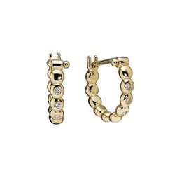 Pandora 250316D - Pendientes de oro amarillo de 14 quilates