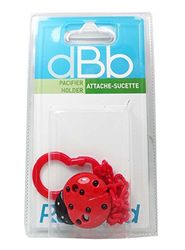 Attache-sucette dBb Remond - Forme coccinelle