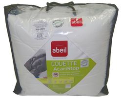 Abeil Edredão antiácaros Acaristop algodão branco 400 g/m², cama de 90 - 140 x 200 cm
