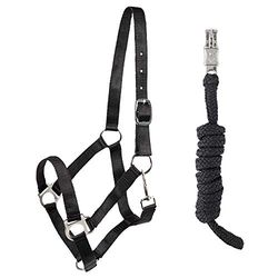 PFIFF 102931 Ensemble Licol et Tricot avec Longe en Plastique Noir