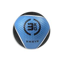Amaya Sport Medicijnbal van rubber, hoge grip, 3 kg