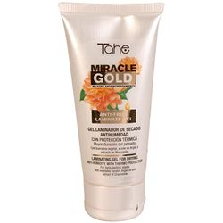 Tahe Miracle Gold Gel Laminatore per asciugatura anti-umidità con protezione termica anti-crespo, 50 ml