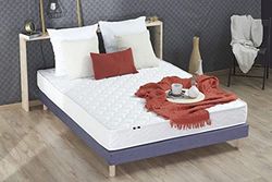I D LITERIE Materasso, Lattice espanso, Bianco, 140 x 190 cm
