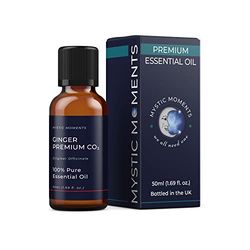 Gember Premium CO2 Essentiële Olie - 50ml - 100% Puur