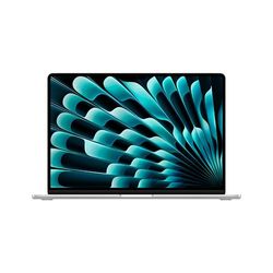 Apple 2025 MacBook Air (15-calowy, Apple M4 chip with 10-core CPU and 10-core GPU, 16GB Zunifikowana pamięć RAM, 256 GB) - srebrny