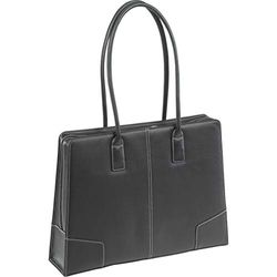 HP Signature Ladies Leather Bag - Notebook carrying case - black