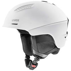 uvex Ultra - Casque de Ski pour Hommes et Femmes - Réglage de la Taille Individuel - Ventilation Optimisée - White/Black - 55-59 cm