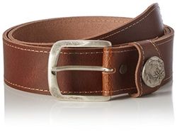 Werner Trachten Unisex kostymbälte, Brun (Cognac Rl 520), (Tillverkarens Storlek:90)