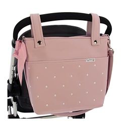 Talega para silla de Paseo Rosy Fuentes - Bolso para Silla de Paseo - Limpieza Sencilla 0-rosa empolvado