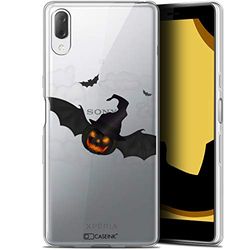 Beschermhoes voor Sony Xperia L3, ultradun, Halloween, pompoen