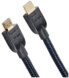 Amazon Basics - Cable HDMI trenzado - 3,04 m, Negro