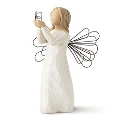 Willow Tree Figura de anjo com borboleta, Home Deco, Enesco