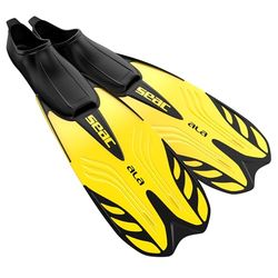SEAC Abaa, barbatanas de snorkeling com sapatilhas fechadas para adultos e crianças, dos tamanhos 28 a 47