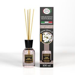 Brand Italia Brand Italia Diffusore A Bastoncino Profumazione Gelsomino Notturno - 100 Ml - 200 g