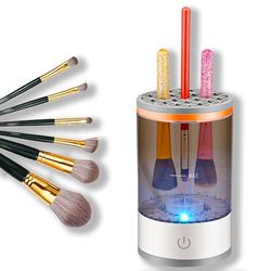 Globly Electric Makeup Brush Cleaner Automatic Make Up Cleaner for Brushes and Makeup Brushes