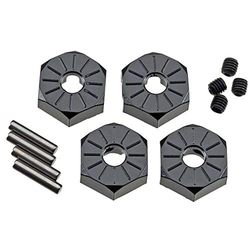 Axial AXIC3042 AX30427 Aluminium Hub smalle 12mm Black (4), Multi