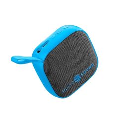 Music Sound - MINI - Speaker Bluetooth - Potenza 3 WATT - Play Time 4 ore - Compatto e portatile - Finiture in tessuto morbido e colorato - Blu