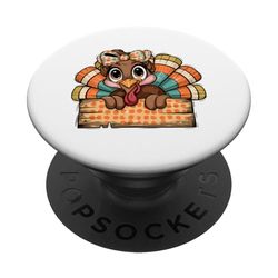 Bonito pavo de Acción de Gracias PopSockets PopGrip Adhesivo