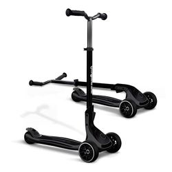 Globber - ULTIMUM - Scooter dobrável de 3 rodas para crianças, adolescentes e adultos, cinzento carvão
